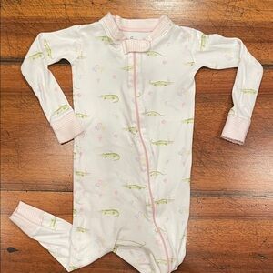 PIPPA | Charming Crocodile Print Kids Pajama 100% Pima Cotton | 3T
